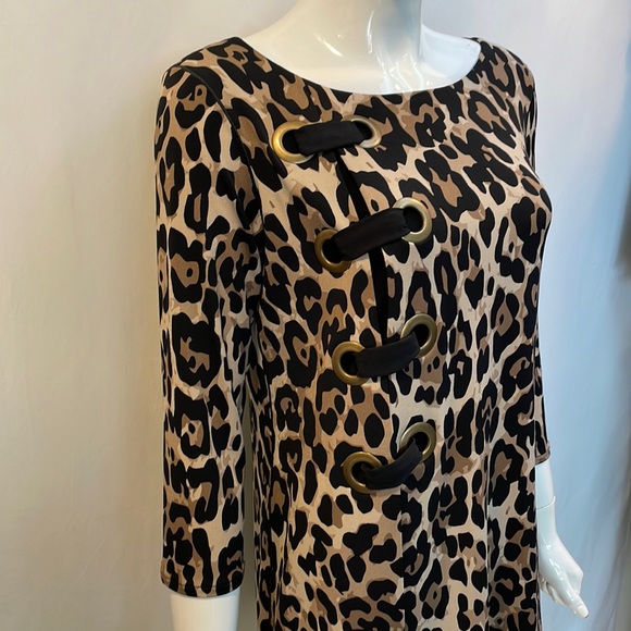 EVA VARRO 3/4 SLEEVES SIDE GROMMETS TUNIC SOPHIE - Picture 2 of 4